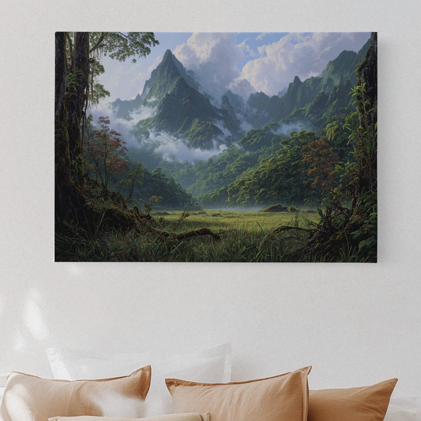 Ancient Peaks Hold Paradise Valley