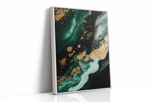 Emerald Rush with Gilded Horizon