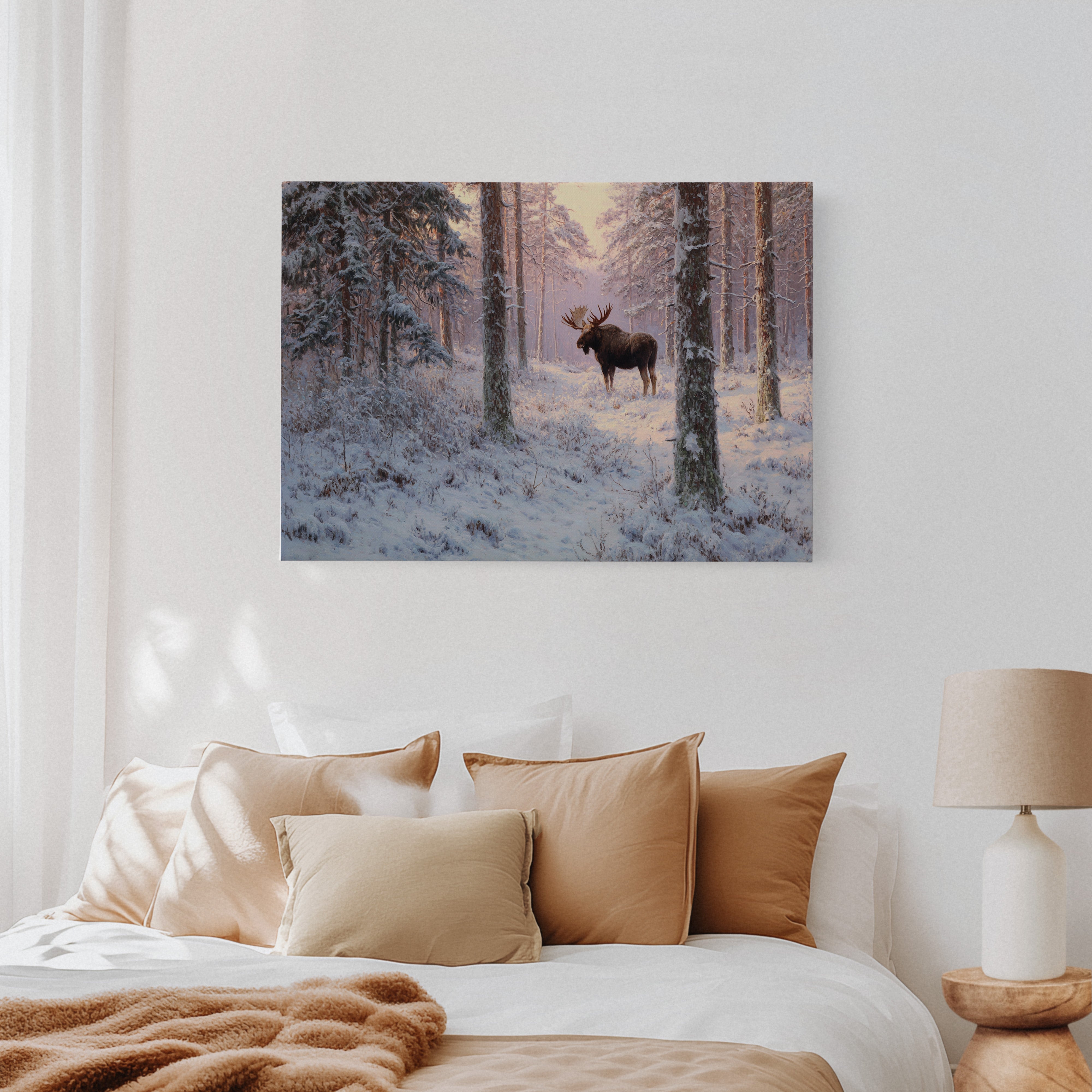 Winter's Light Finds Northern King