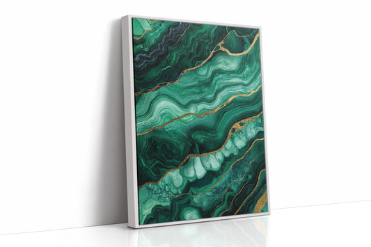 Veins of Emerald and Golden Earth
