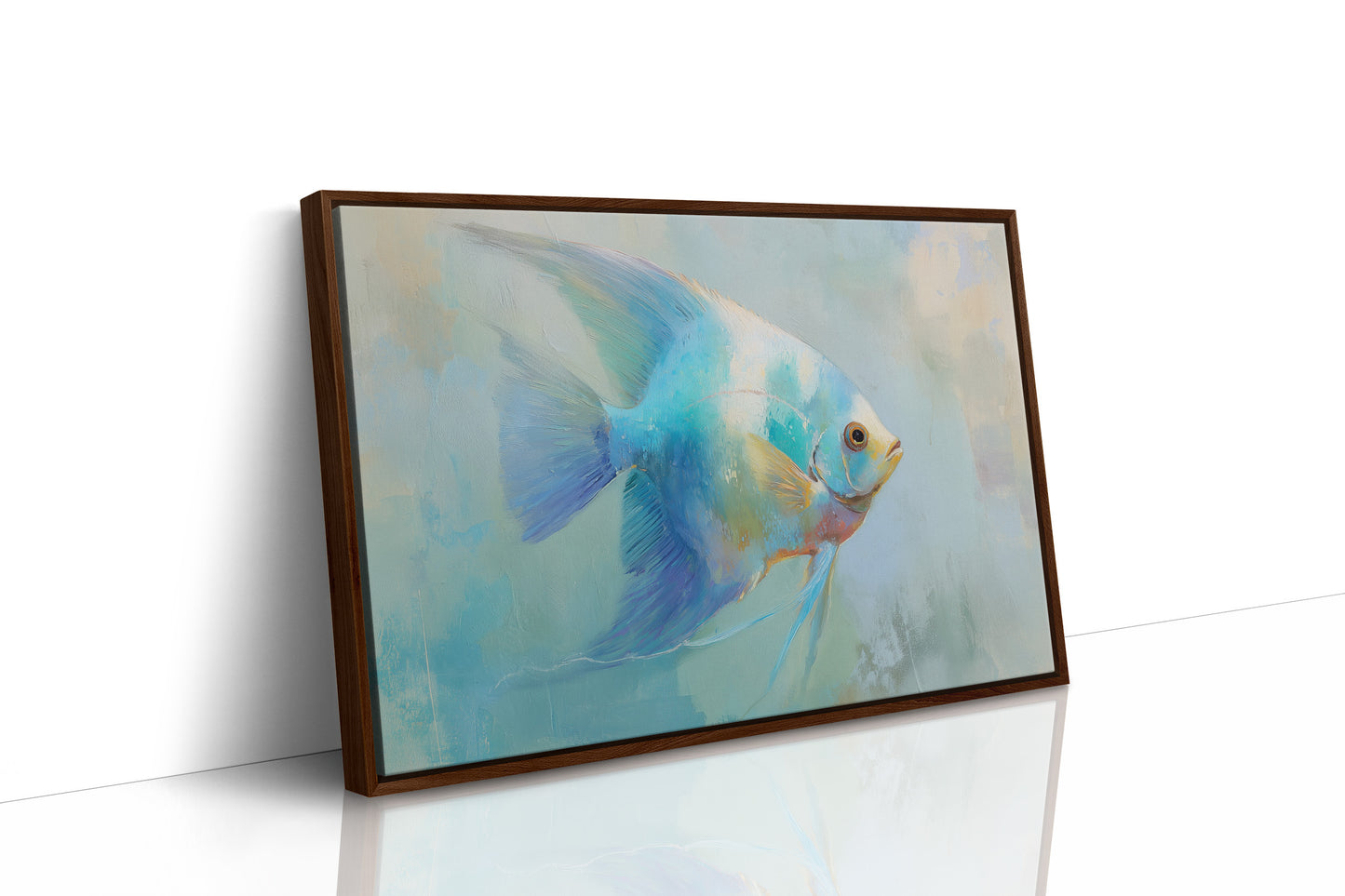 Azure Dancer In Tranquil Waters