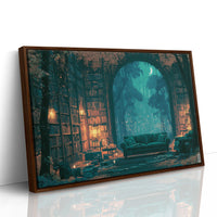 Midnight Library, Moonlit Woods