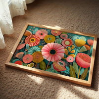 Coral Blooms Cast Golden Shadows