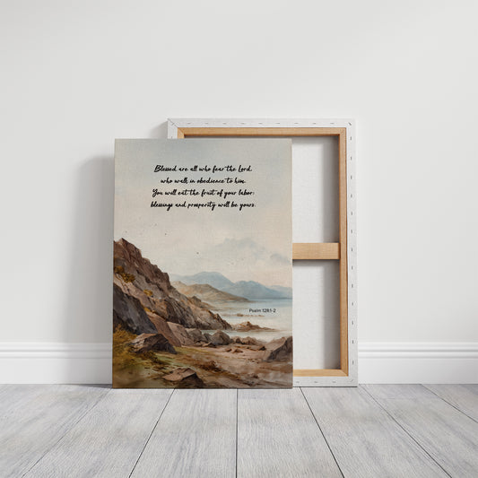 Sacred Words On Rugged Shores