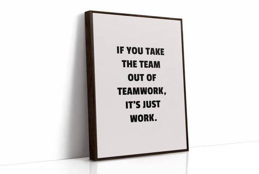 Teamwork Makes Work Meaningful