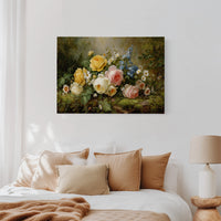 Summer Roses Dance With Wild Daisies