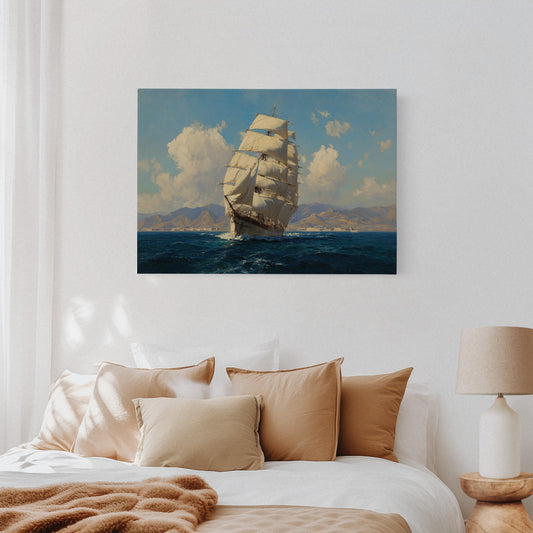 Tall Ship Charts Mediterranean Dreams