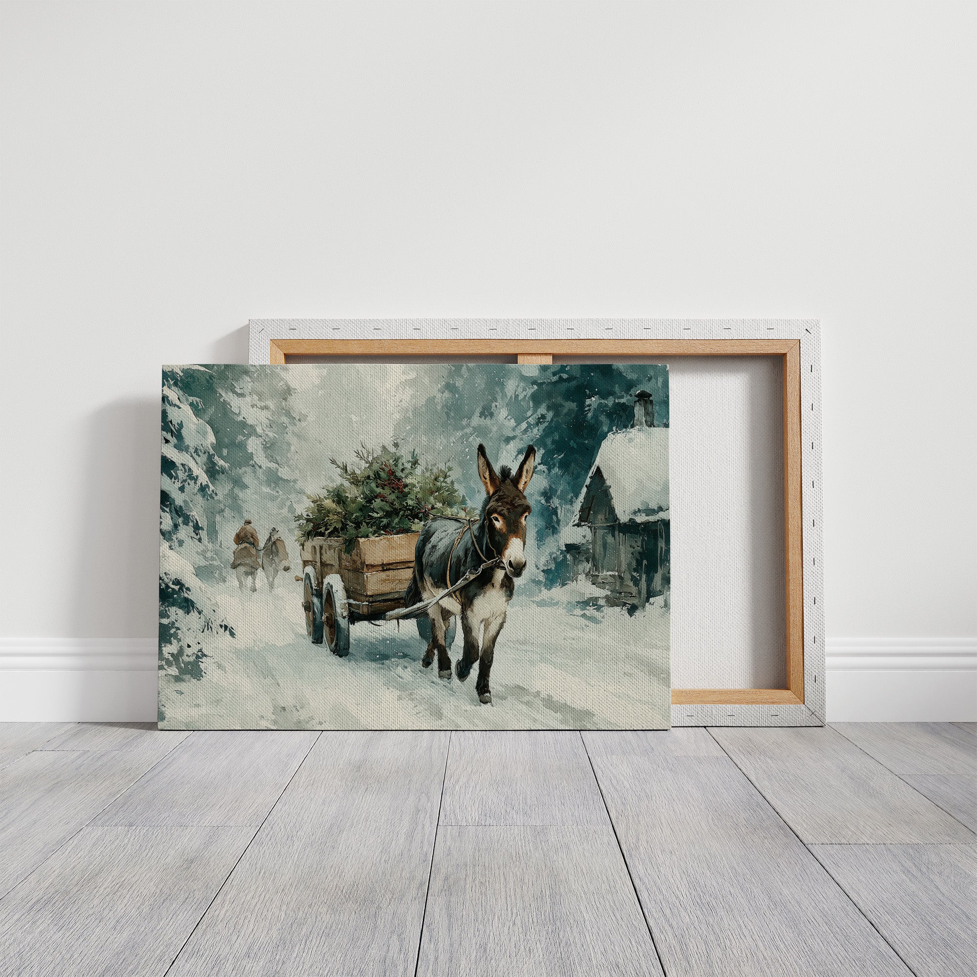 The Christmas Tree Cart
