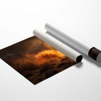 Pilgrim Walks Into Heaven's Fire