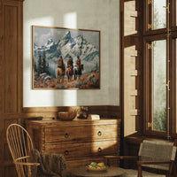 Three Riders Face Winter's Crown