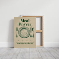 Grace Before Wooden Table Gatherings