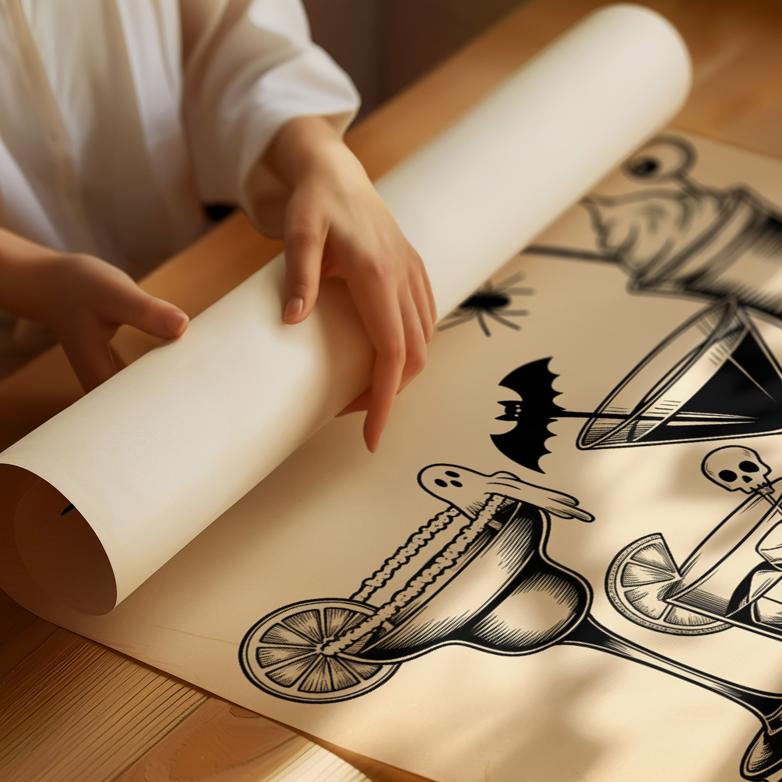 Cocktails With Creepy Companions