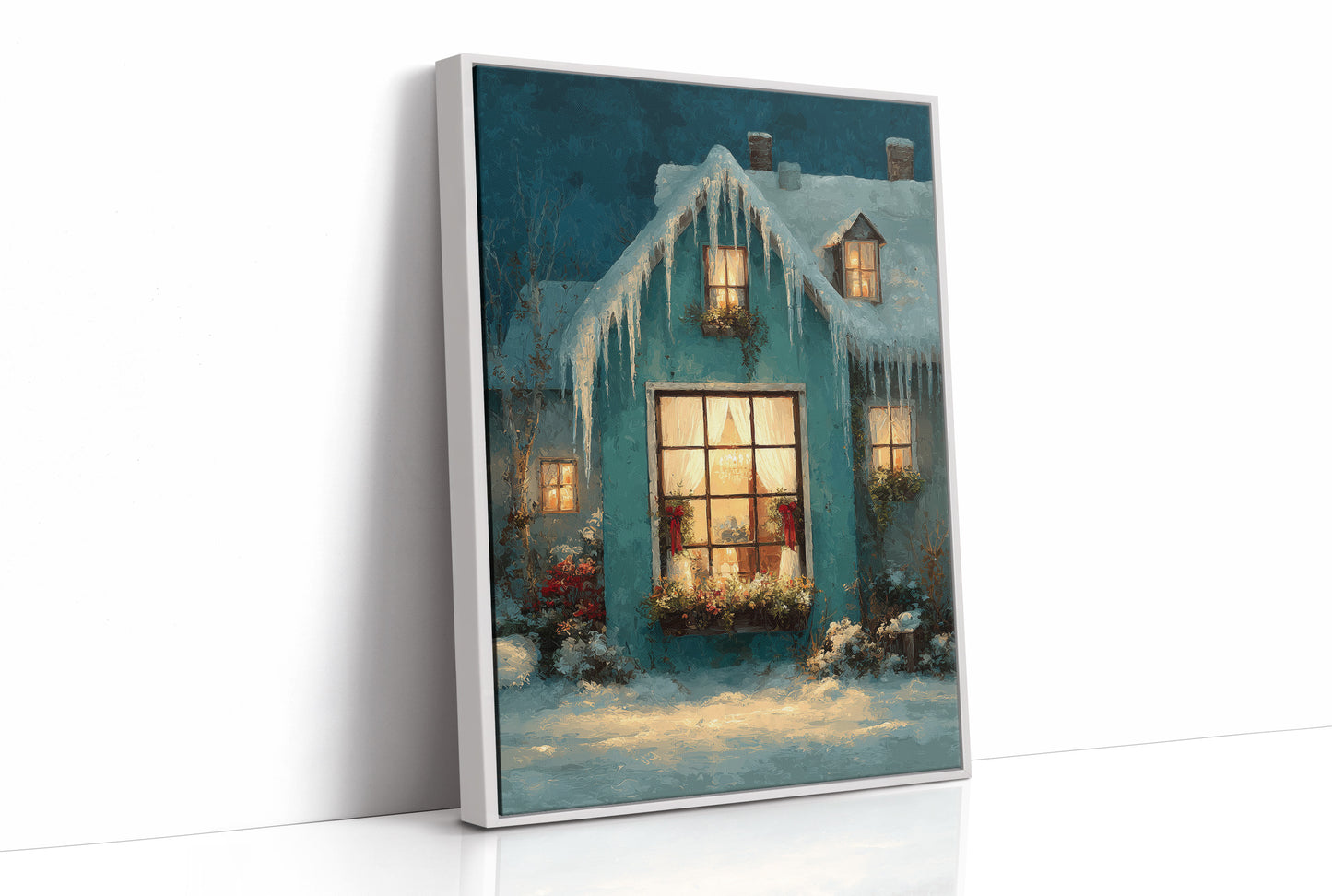 Icicles and Warm Windows