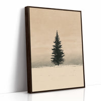 Solitary Pine, Golden Haze