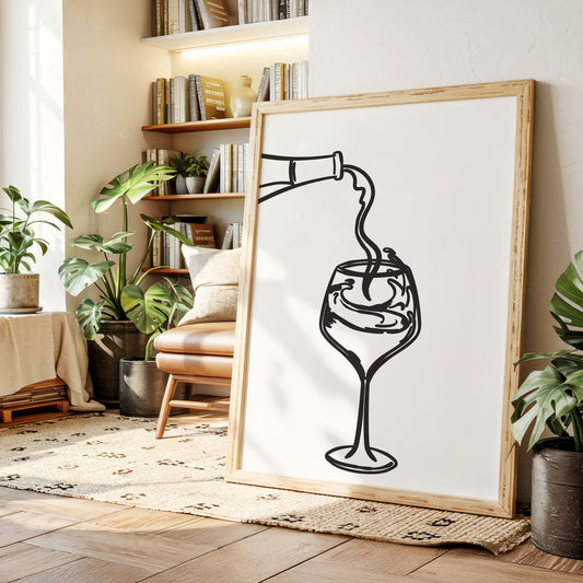 Wine Flows Like Liquid Poetry
