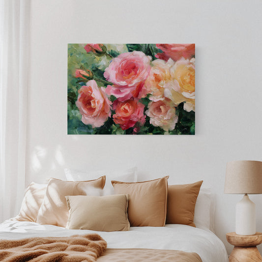 Summer Roses Paint Their Stories