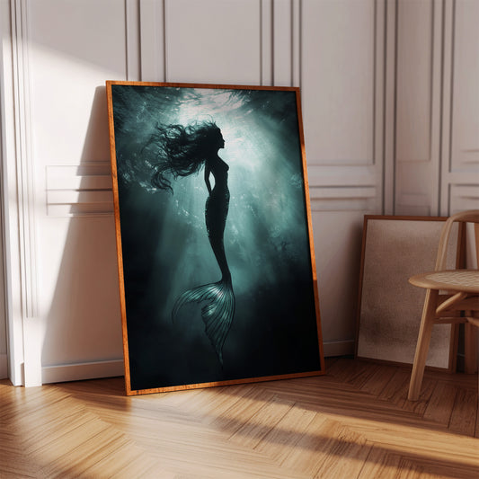 Dancer Beneath the Moonlit Waves