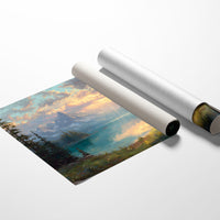 Alpine Glory Between Literary Worlds