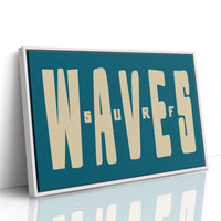 Waves Surf Bold Typography