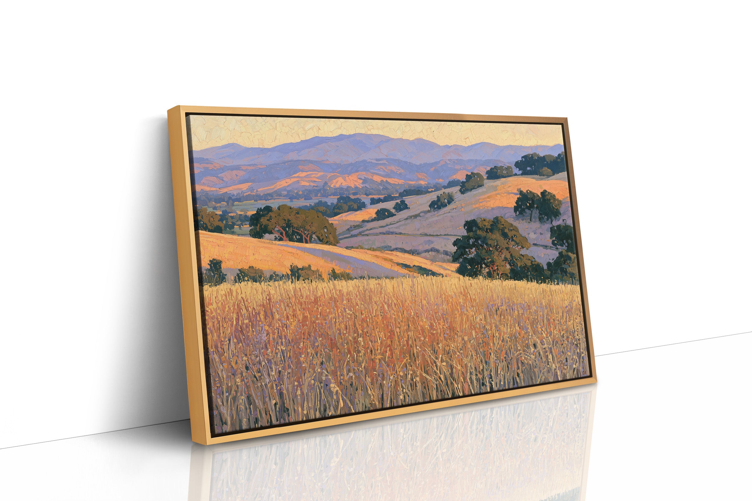 Golden Hills at Dusk