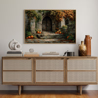 Autumn's Embrace at the Threshold