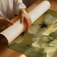 Olive Gardens Meet Ivory Petals