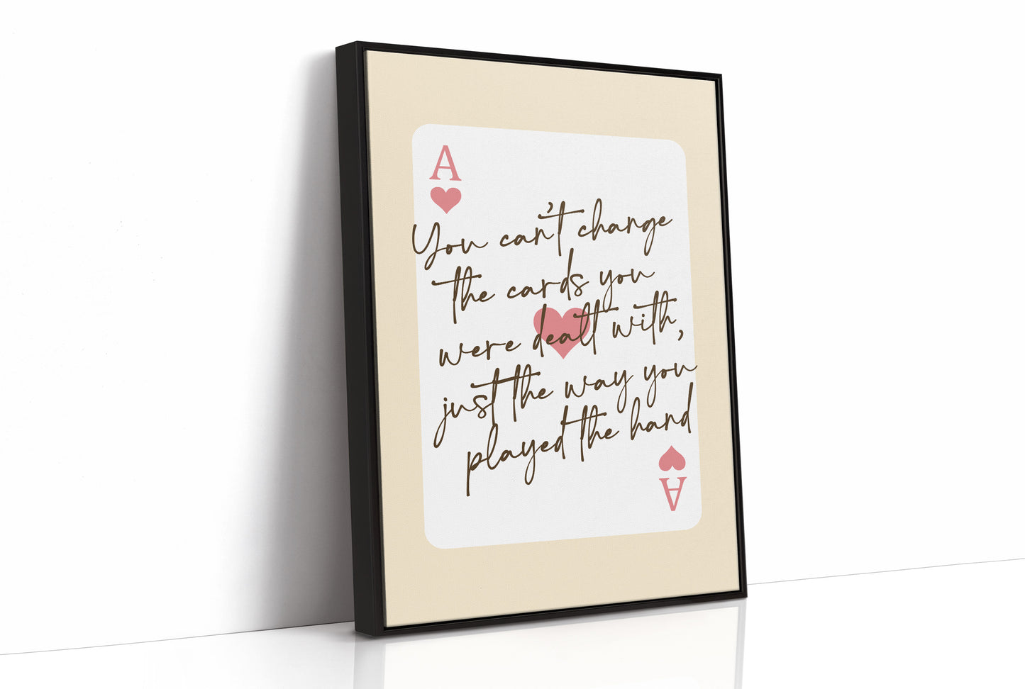 Play the Hand You Were Dealt