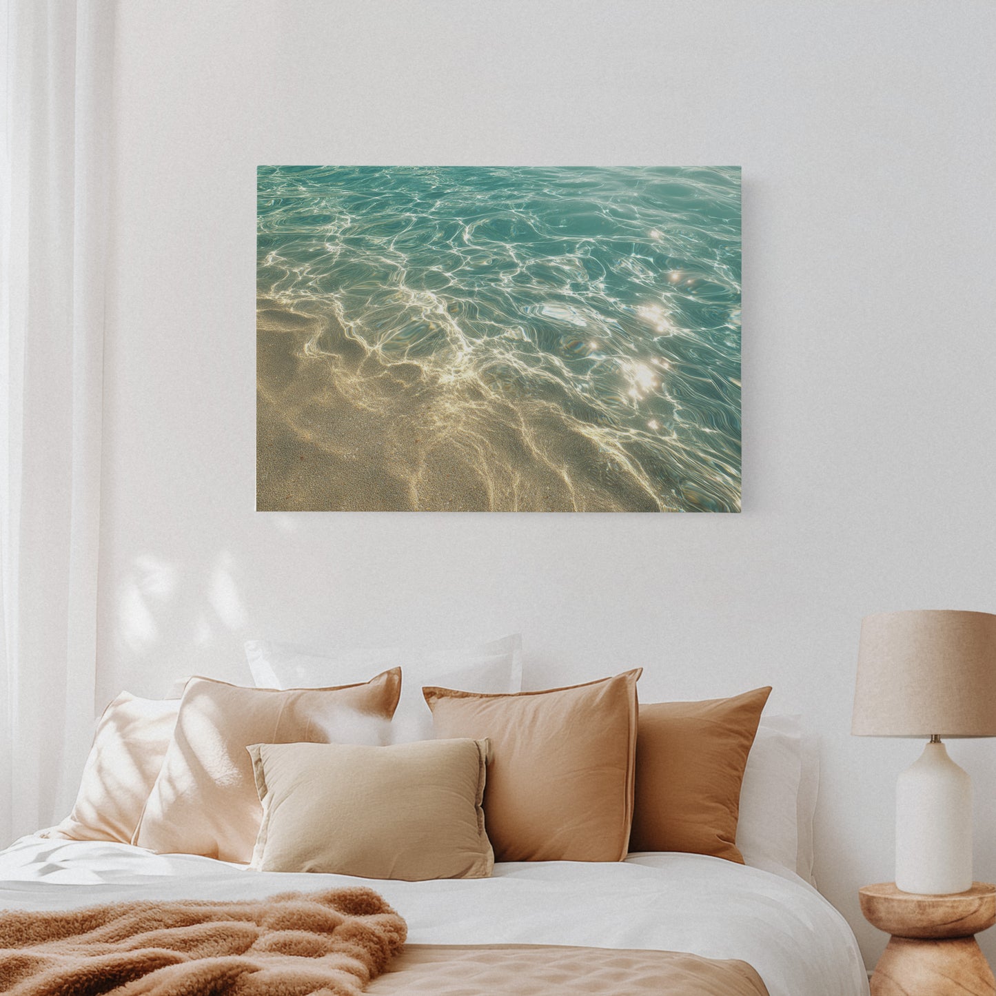Crystal Tides Kiss Golden Shore