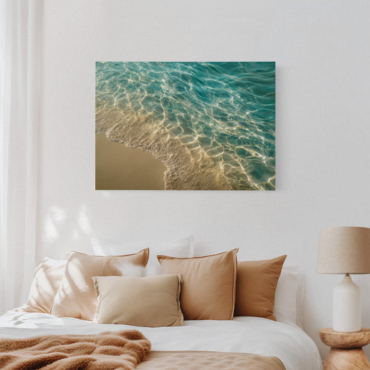 Sunlight Dances On Turquoise Tides