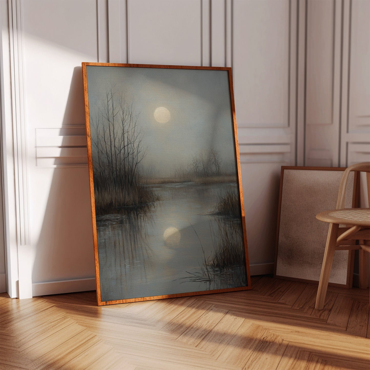 Moonlight Dances on Still Waters