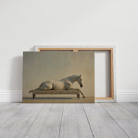 Equine Repose in Surreal Elegance