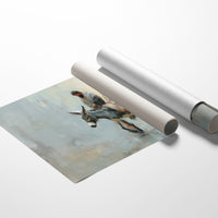 Ancient Journey Through Misty Pastels