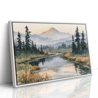 River's Path to Distant Peaks