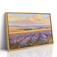 Lavender Fields, Golden Hour
