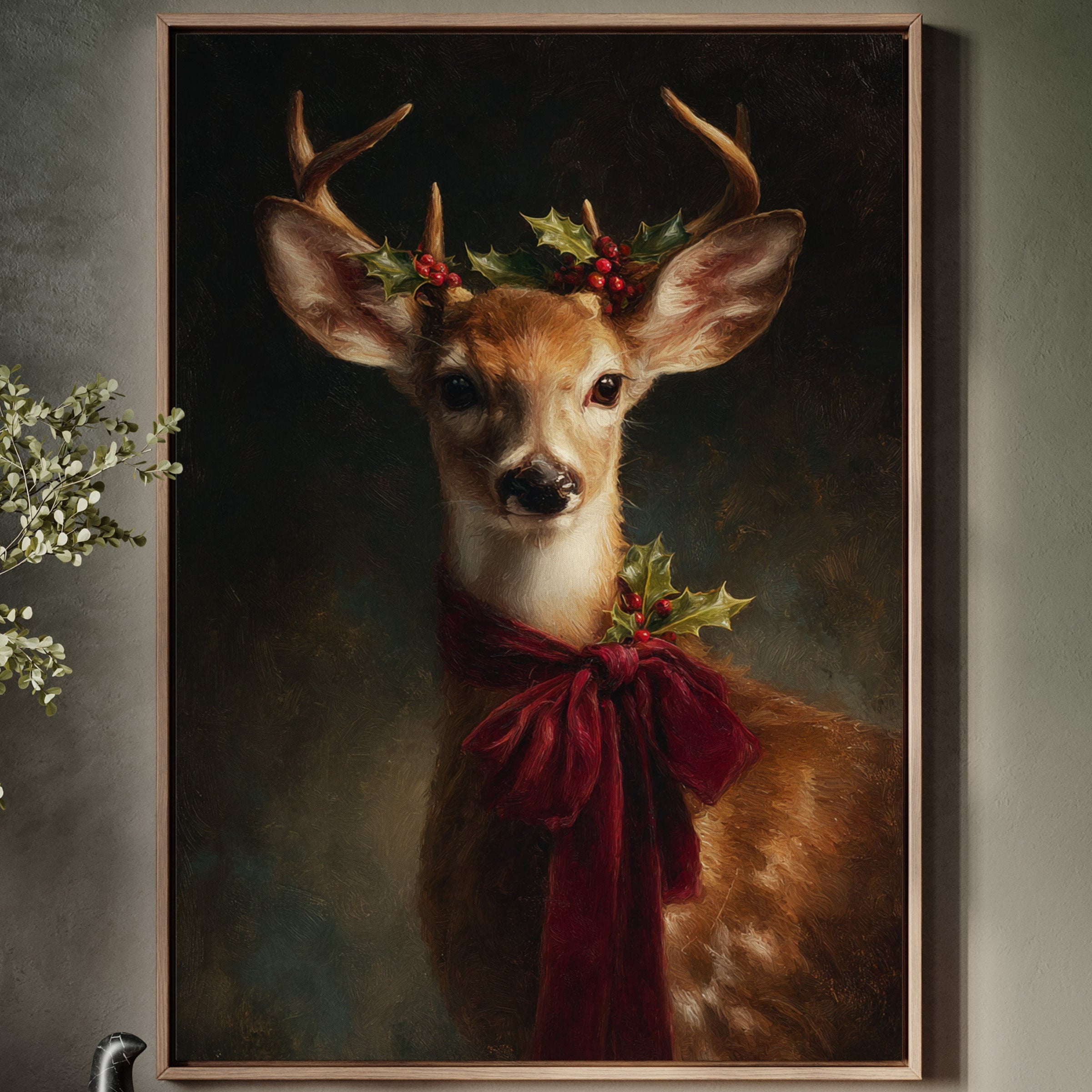 Regal Stag of Wintertide