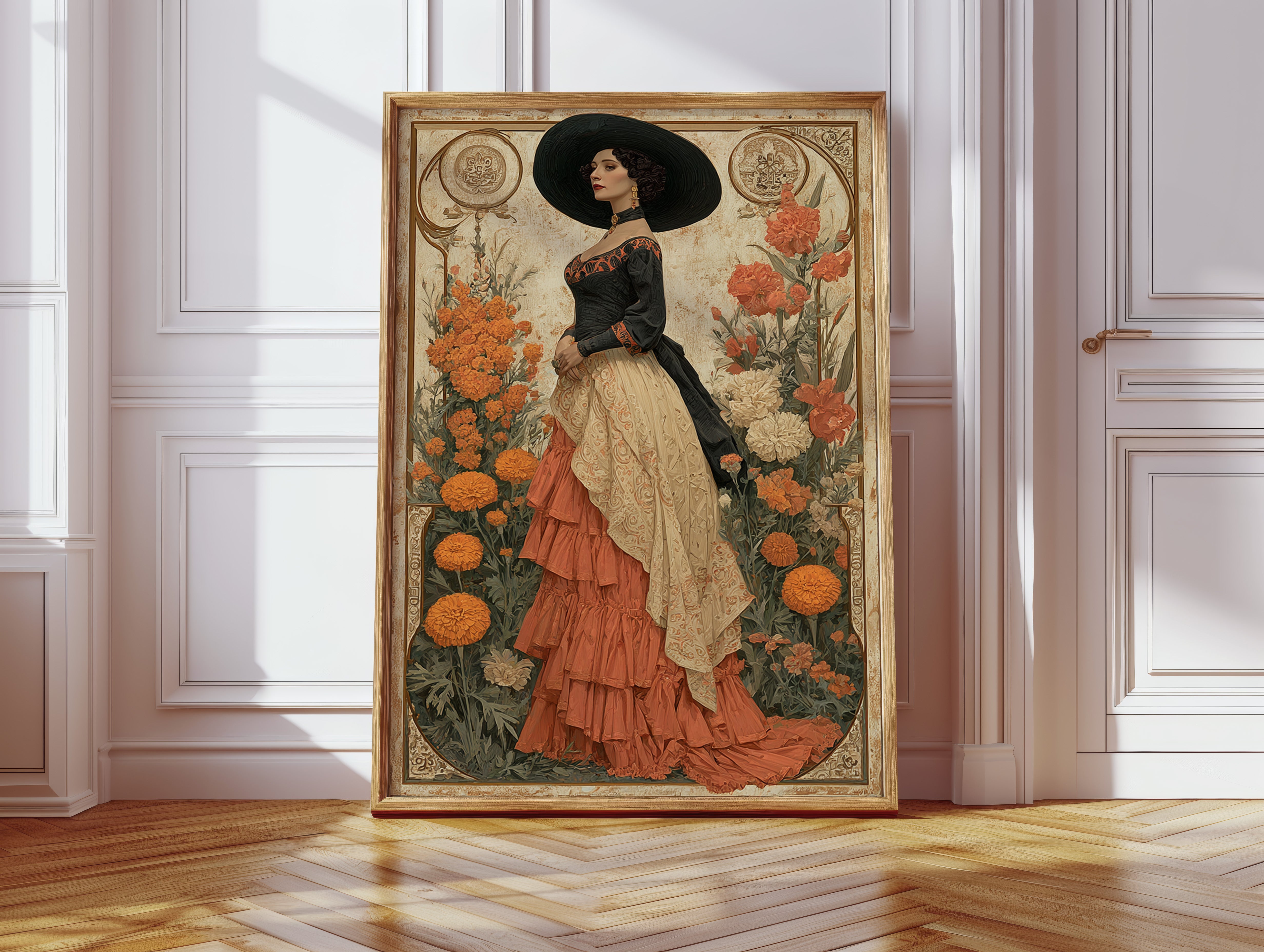 Beneath The Marigold Canopy