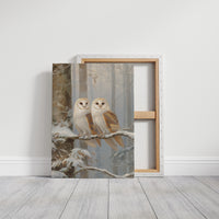 Sentinels Of Winter's Quiet Forest