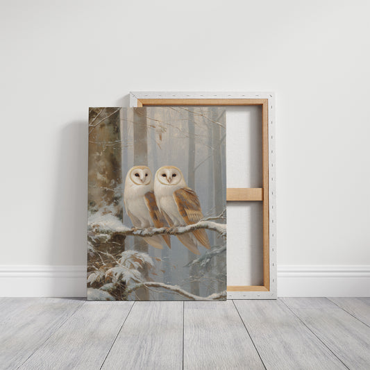 Sentinels Of Winter's Quiet Forest