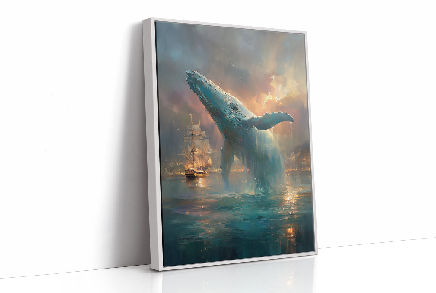 Ocean Giants Dance With Ships