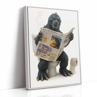 Godzilla on the Throne