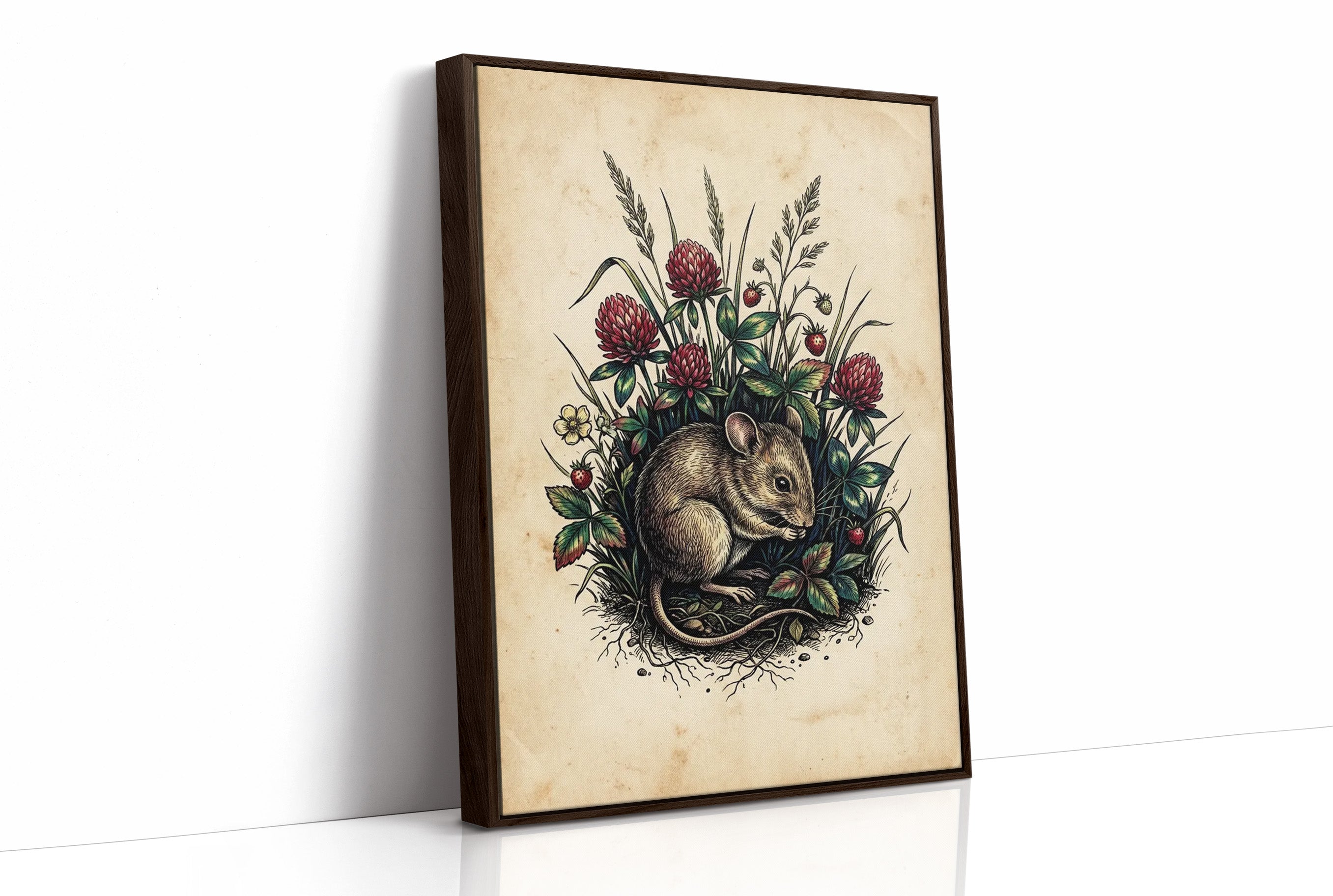Field Mouse and Wild Clover