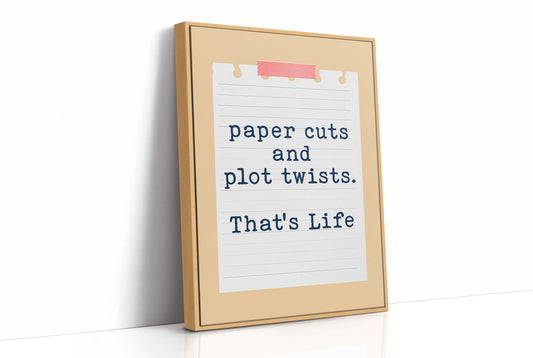 Paper Cuts and Plot Twists