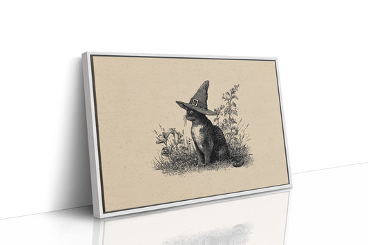 Feline Sorcery Among Meadow Herbs