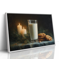 Candlelight Cookies Await Santa's Visit