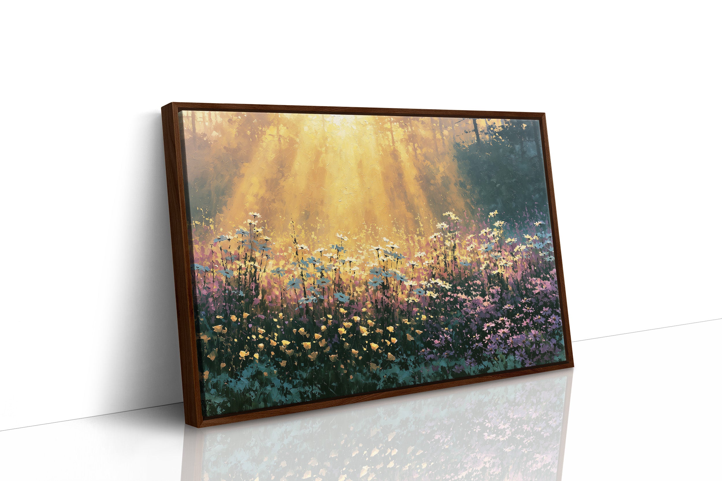 Sunlight Through the Wildflowers