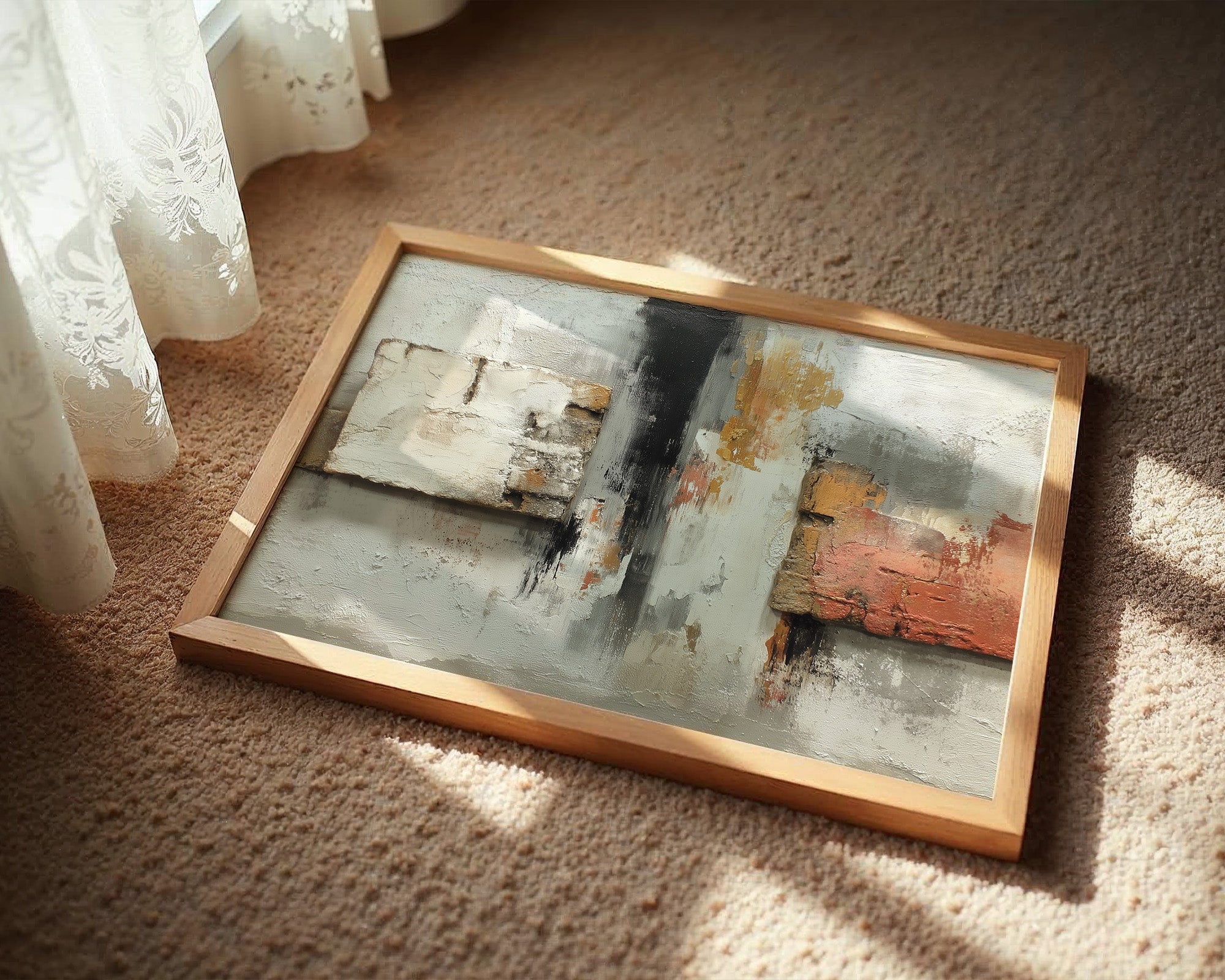 Sunlit Corners Paint Abstract Stories