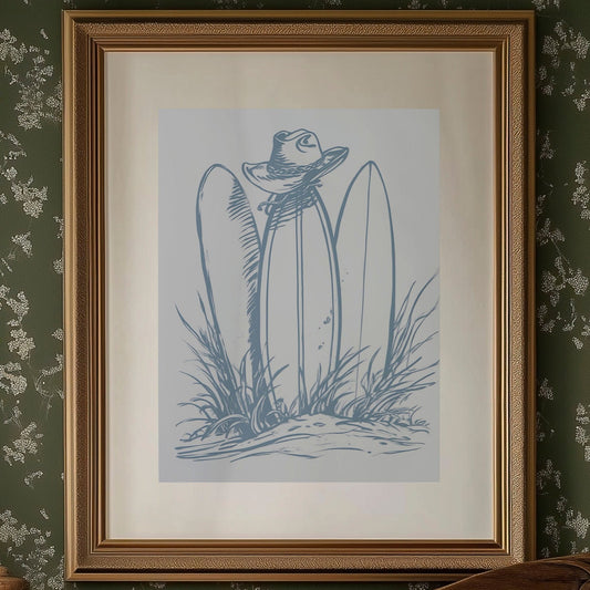 Cowboy Surfboards Dance Through Dunes