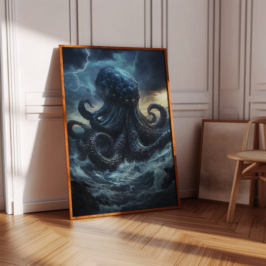 Awakening Beneath Stormy Skies