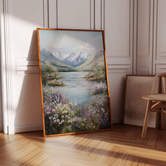 Where Mountains Meet Floral Shores