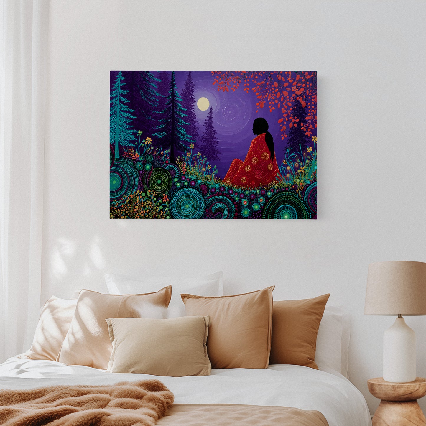 Moonlit Garden Holds Sacred Stories